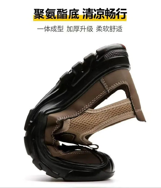 Men's Breathable Outdoor Sandals, Hybrid Hiking & WaterProof Shoes