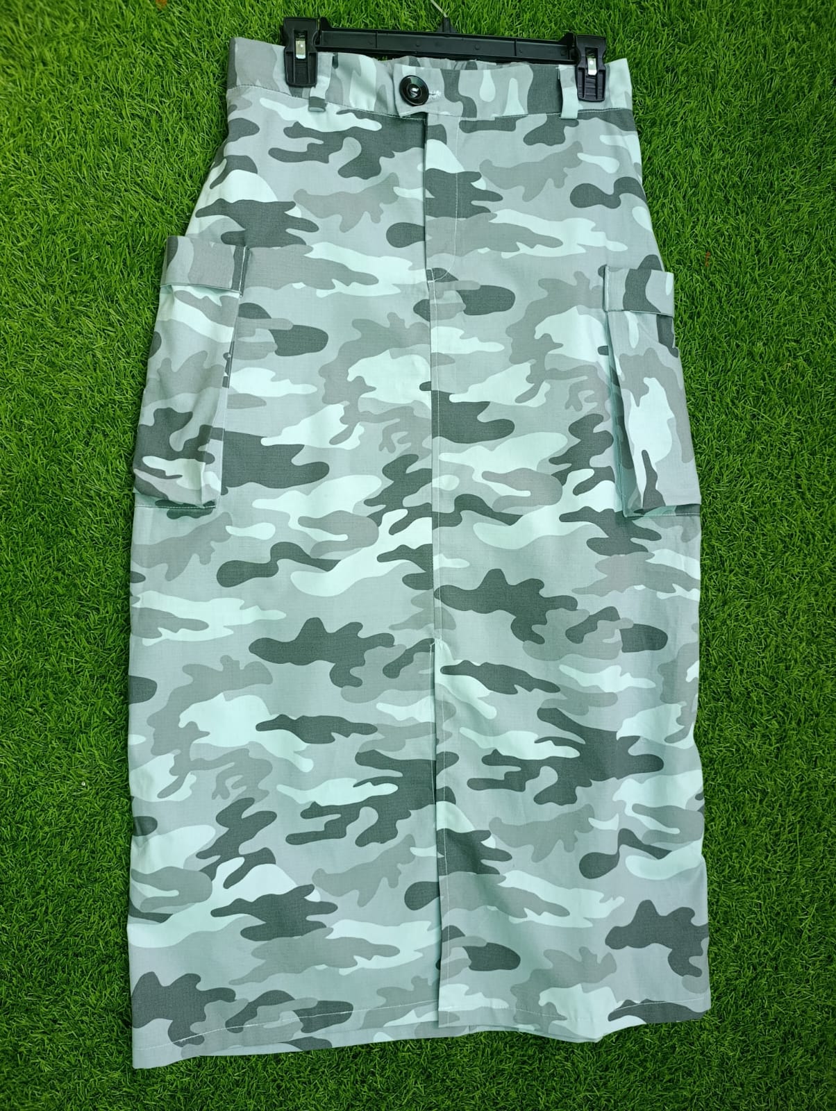 Women's Urban Camouflage Cargo Skirt