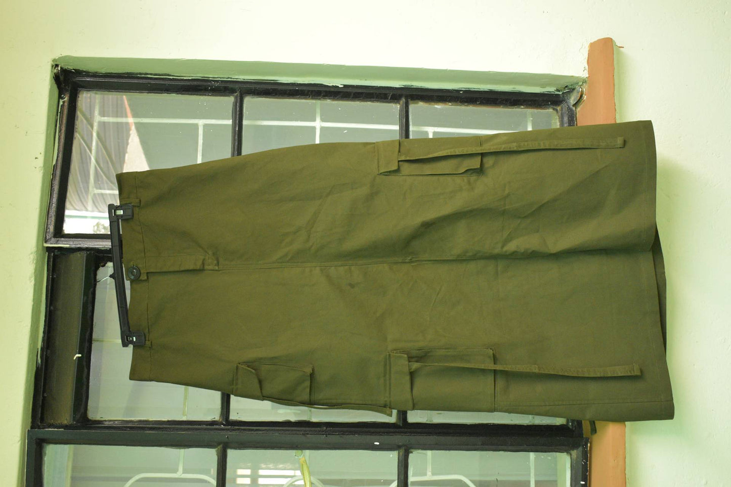 Women's Beige Safari Cargo Skirt