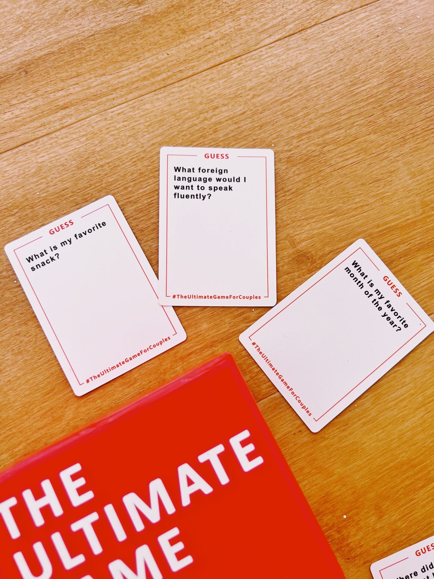 The Ultimate Couples Game – Conversations & Challenges Edition