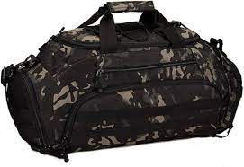 Protector Plus 3-in-1 Tactical Duffel Bag - Convertible Backpack & Gym Bag