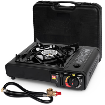 Outdoor Portable Cooking Butane Gas Stove for Camping, Picnics, and Hot Pot