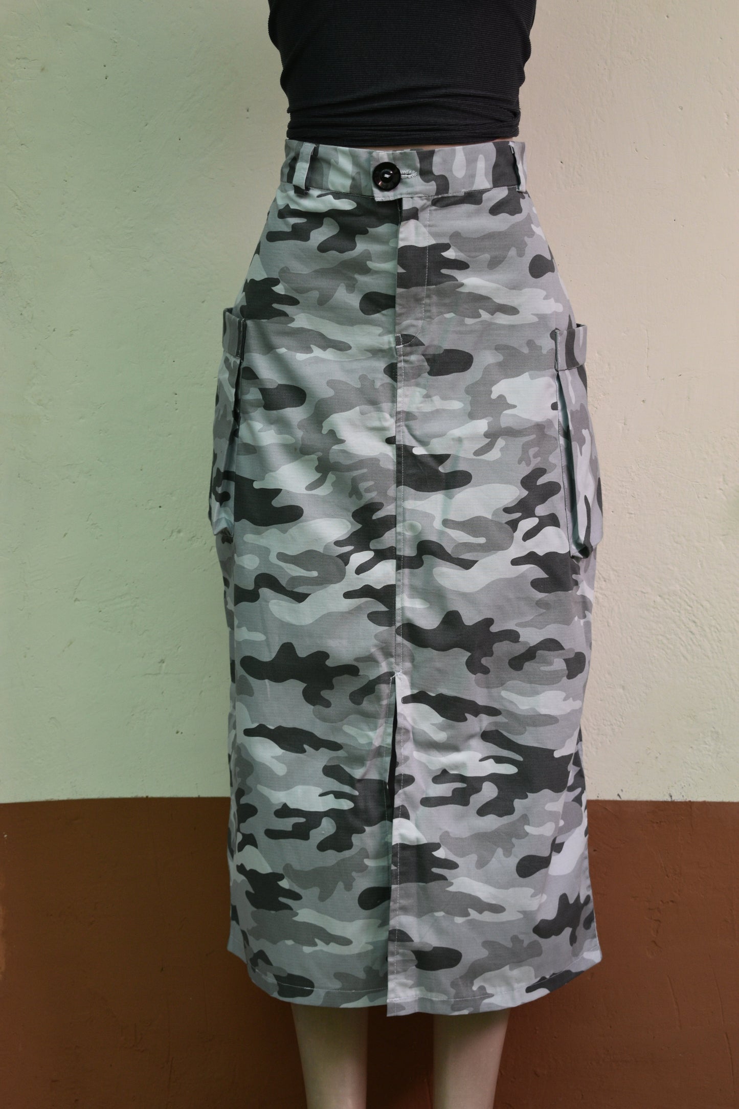 Women's Urban Camouflage Cargo Skirt