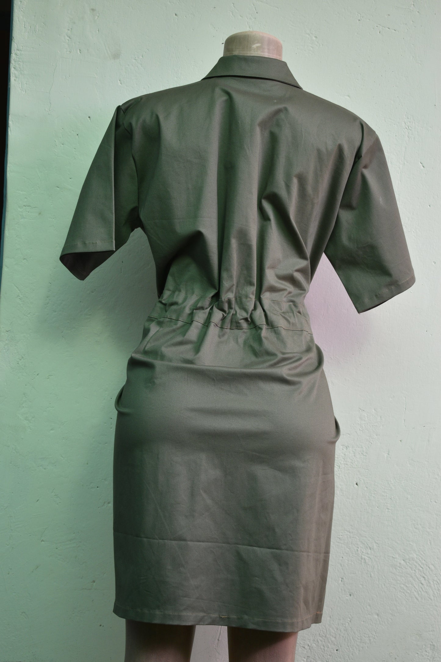 Women's Short Cargo Mini Dress