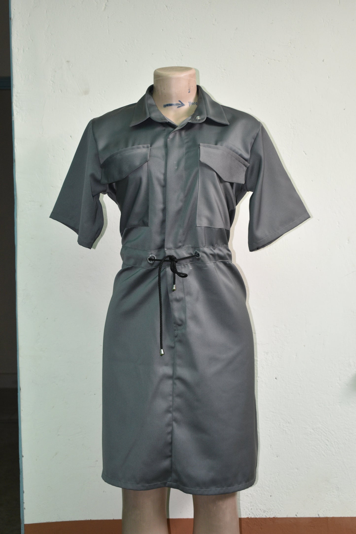 Women's Short Cargo Mini Dress