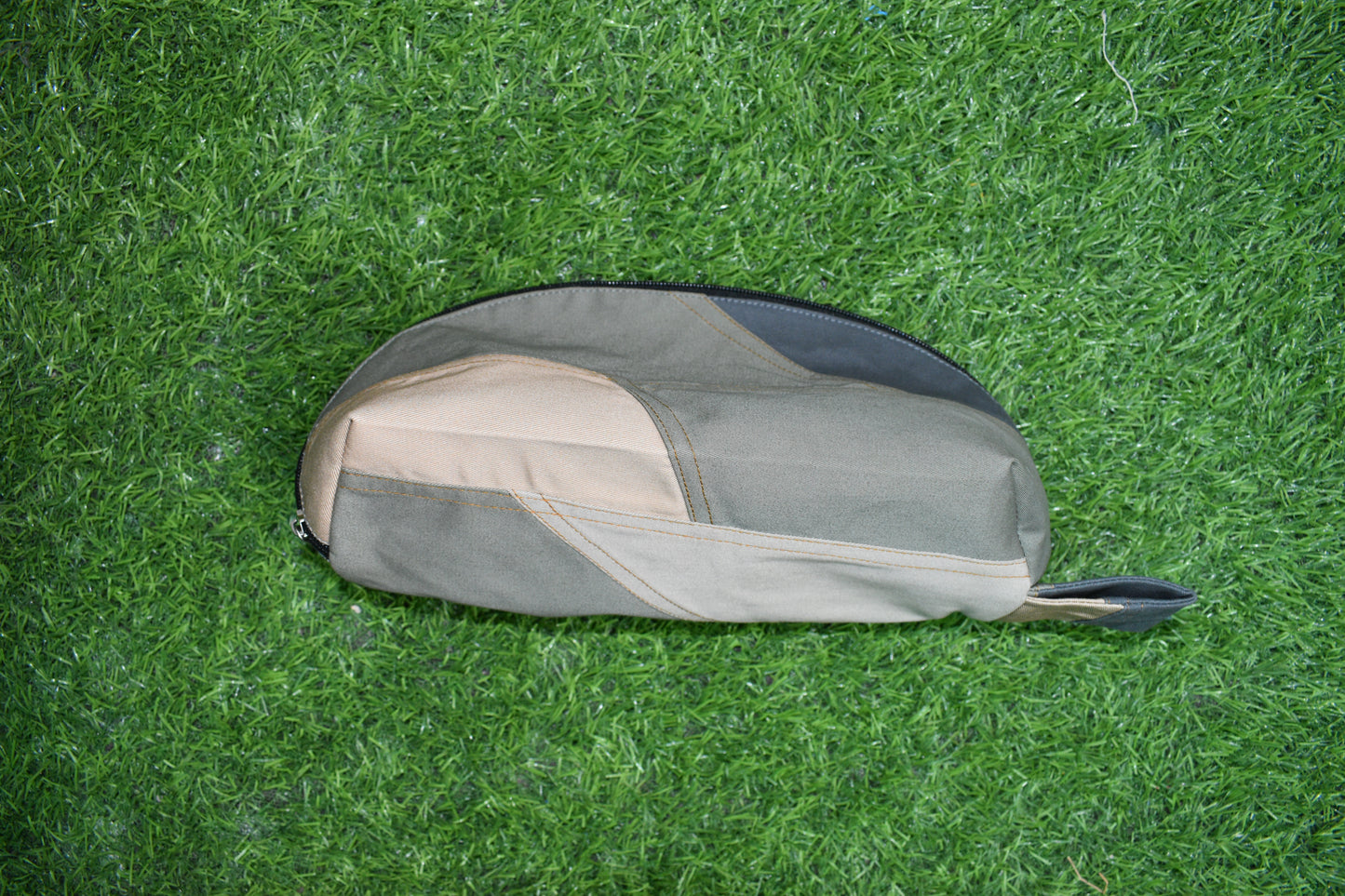 Waterproof Fanny Pack - Stylish Beige & Khaki Mixed Design