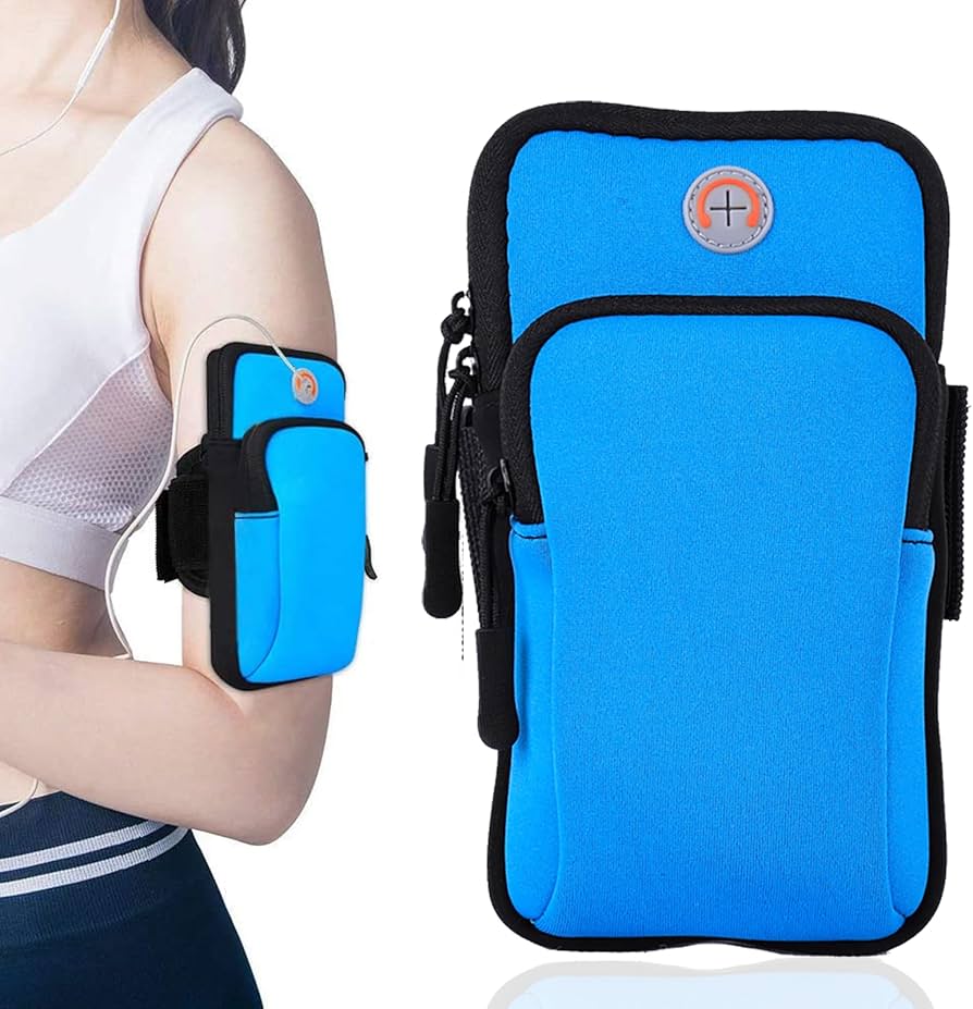 Universal Sports Armband: Multi-Pocket Running Bag