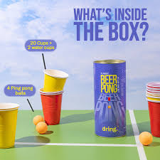 The Official Beer Pong Set: The Classic Party Game