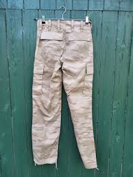 Unisex Kenyan Made Desert Camouflage Combat Trousers