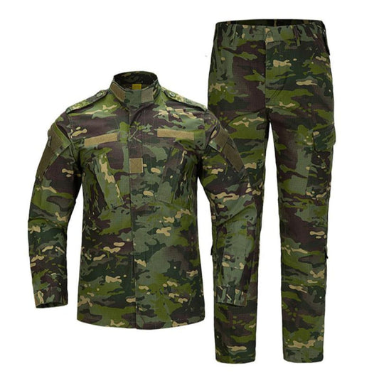 Camouflage Uniform Set - ACU Combat Suit for Tactical & Outdoor