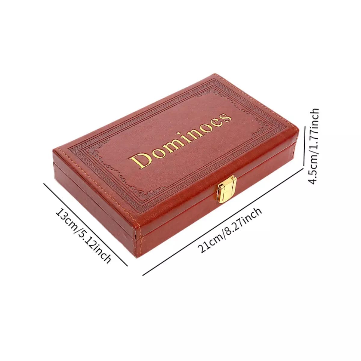 Domino Set with Leather Case: A Timeless Classic