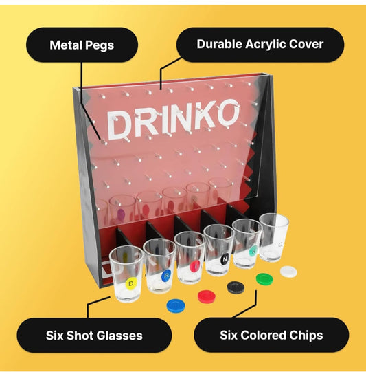 DRINKO: The Ultimate Plinko-Style Drinking Game