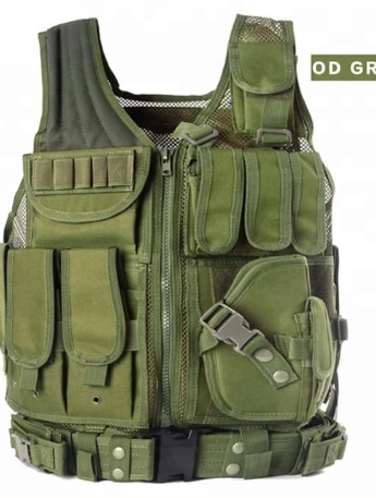Breathable Tactical Vest - Ideal for Outdoor, Hiking & Hunting