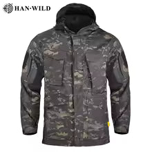 M65 Tactical Field Waterproof Jacket – Solid Windproof Jacket