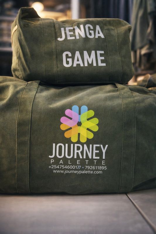 Giant Tumble Tower Jenga Game – XL Hardwood Stacking Blocks