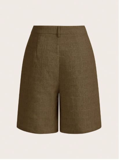 Women’s Khaki 2-Piece Suit Set