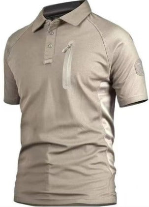 Tactical Performance Polo Shirt for Men - Quick-Dry Outdoor & Training