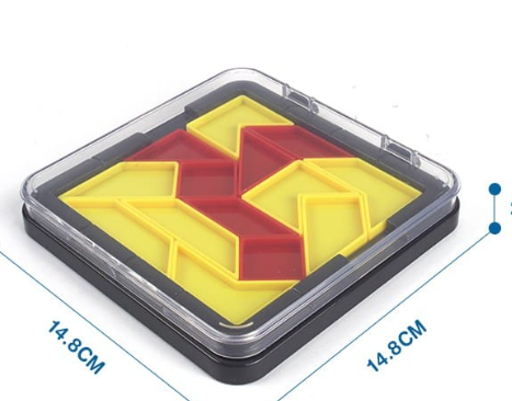 14-Piece Tangram: The Ultimate Geometric Puzzle