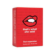 That's What She Said: The Hilarious Adult Party Game