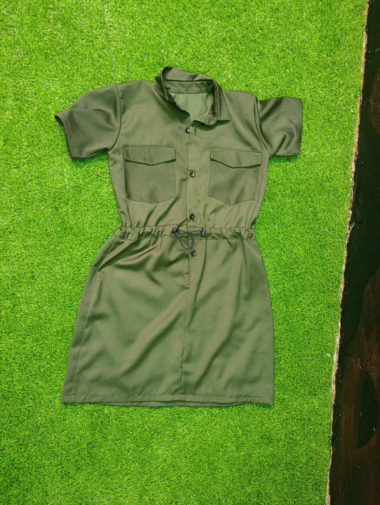 Women's Safari Short Cargo Outdoor Dress