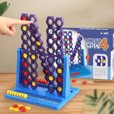 Line Up Spin 4: The Four-in-a-Row Game with a Twist