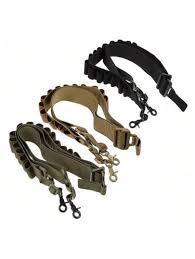 Tactical Shotgun Sling with 15-Round Ammo Belt