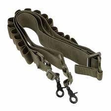Tactical Shotgun Sling with 15-Round Ammo Belt