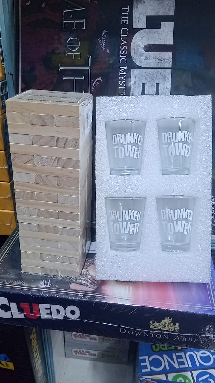 Drunken Tower: The Ultimate Stacking & Drinking Game