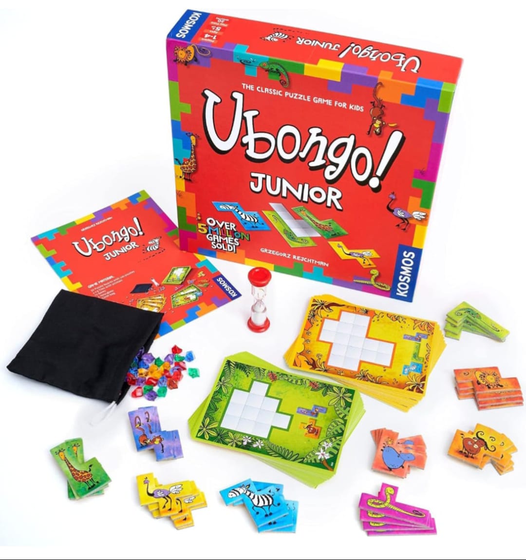 UBONGO JR: The Fun Puzzle Game for Kids