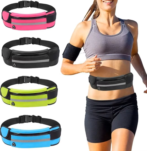 Travel Belt & Running Waist Pack, Hidden, Waterproof & Anti-Theft Bag