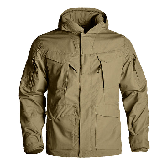 M65 Tactical Field Waterproof Jacket – Solid Windproof Jacket