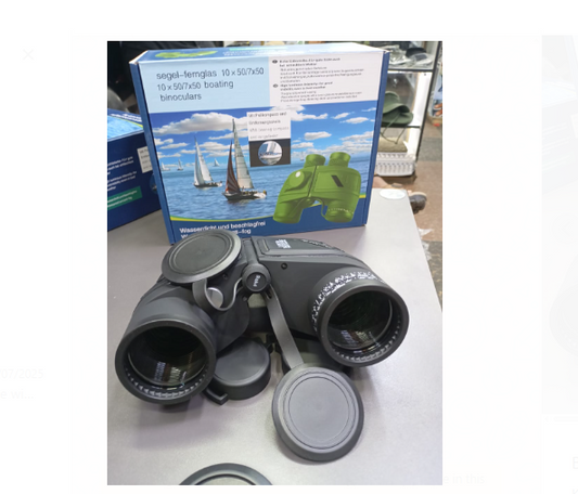 Binocular Optics Telescope 10X50 with Compass