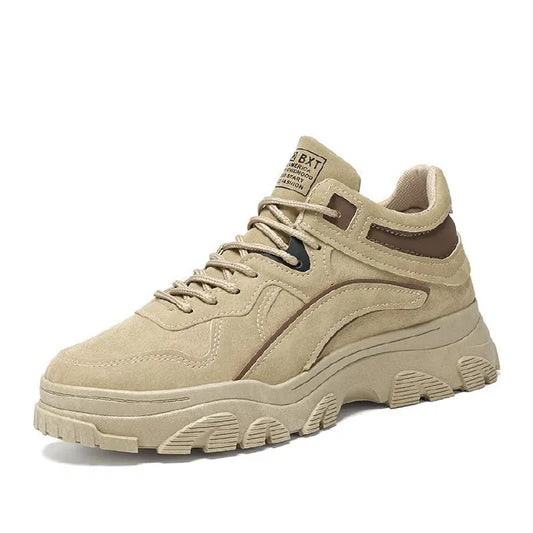 Men's High-Top Casual Sneakers, Outdoor Hiking Shoes