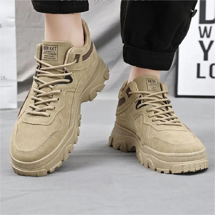 Men's High-Top Casual Sneakers, Outdoor Hiking Shoes