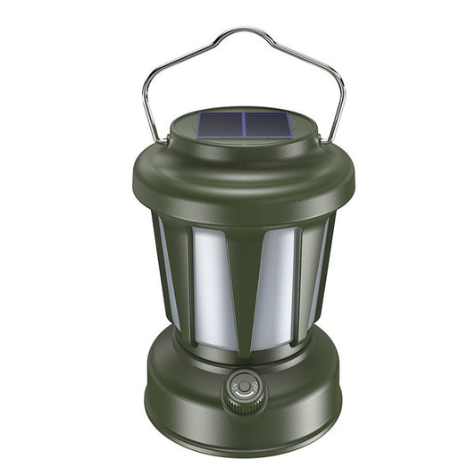 Outdoor Camping Lantern Solar Powered Light for Campsites and Emergency Use