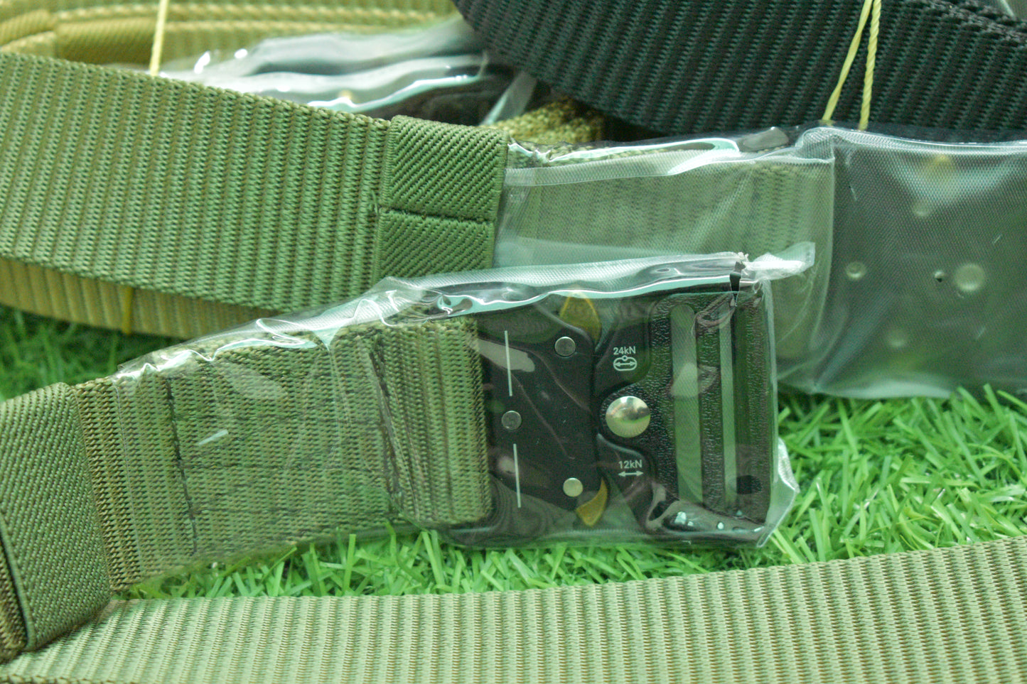 Tactical Belt with Quick-Release Buckle - Heavy-Duty Nylon