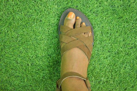 Handcrafted Leather Gladiator Sandals for Women