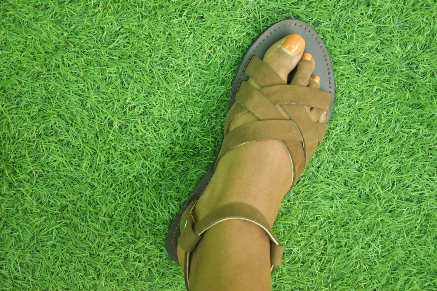 Handcrafted Leather Gladiator Sandals for Women