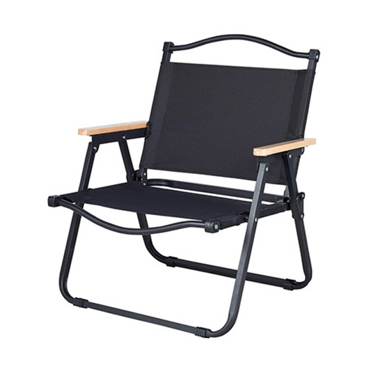 Heavy-Duty Folding Outdoor Chair – Modern Hybrid Carbon Steel Frame with Oxford Fabric for Camping, Beach, and Events