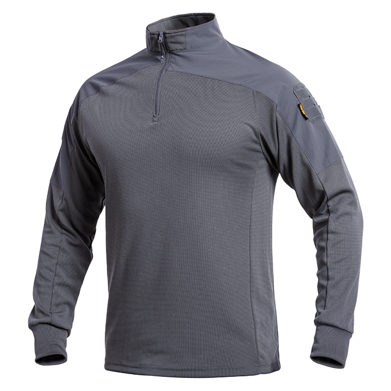 Breathable Tactical Men's Outdoor Solid-Color T-Shirts Long-Sleeved