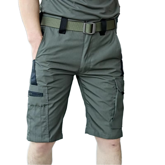 Casual Tactical Waterproof Shorts Hiking Trekking -pocket Cargo Shorts Male Outwear