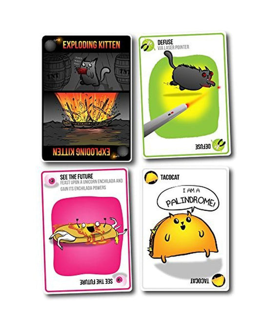 Exploding Kittens: Party Pack – The Wild Card Game for Huge Groups