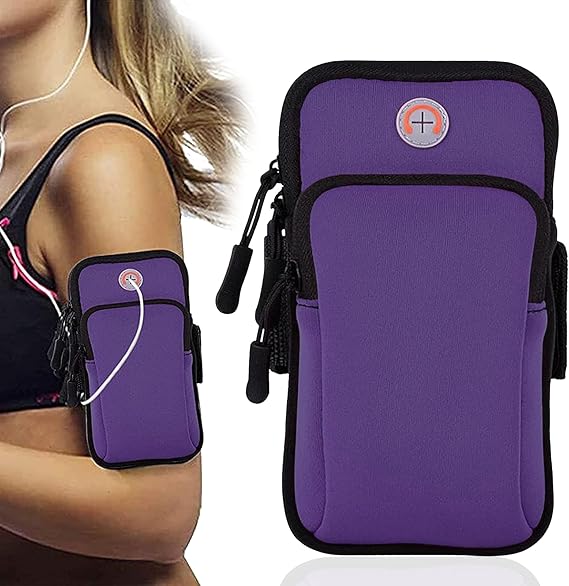 Universal Sports Armband: Multi-Pocket Running Bag