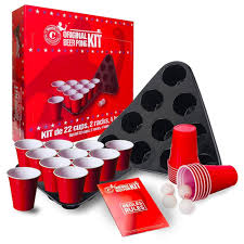 The Official Beer Pong Set: The Classic Party Game