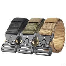 Tactical Belt With Quick Release Buckle