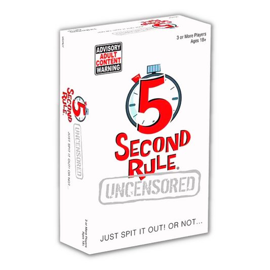 5 Seconds Rule Uncensored Card and Board Game