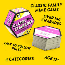 Mini Charades: The Classic Game of Acting on the Go