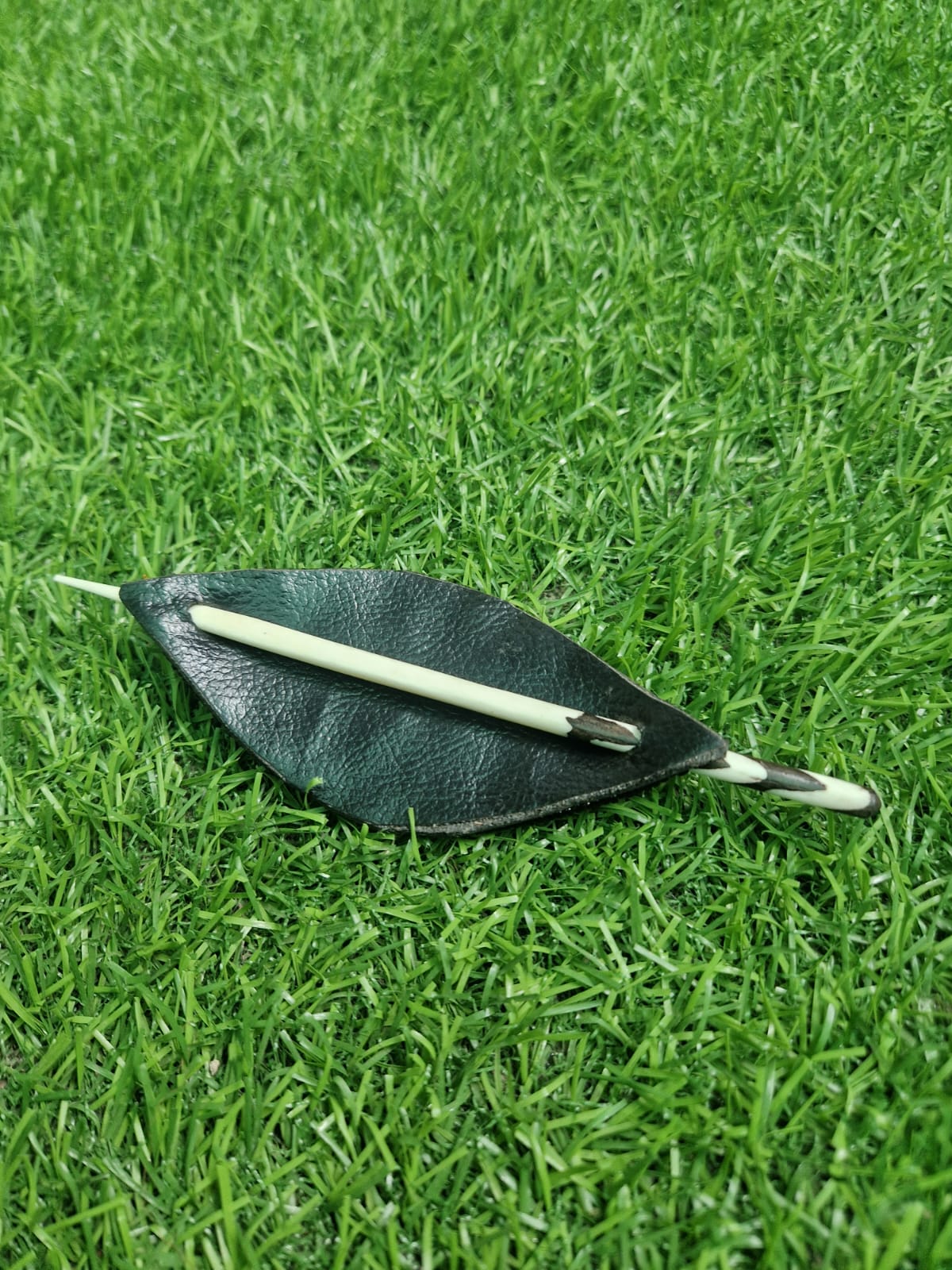 Handcrafted African Beaded Hair Clip