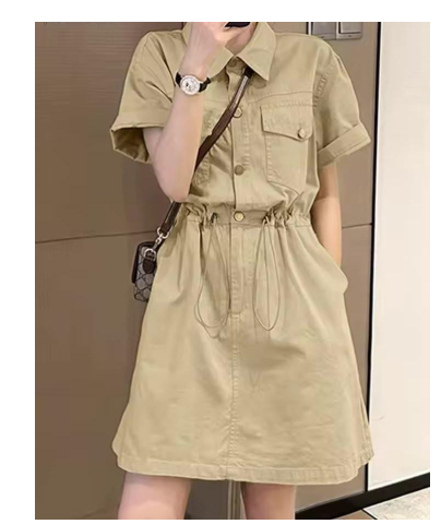 Women's Short Cargo Mini Dress