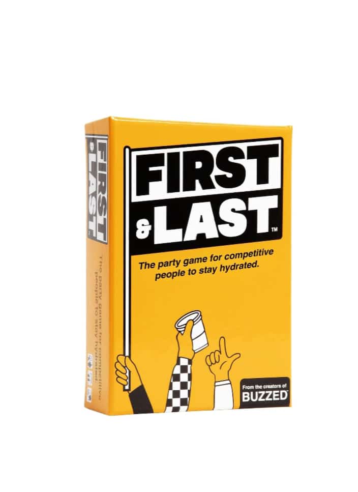 First & Last Competitive Party Card Game